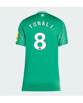 Billige Fotballdrakt Newcastle United Sandro Tonali #8 Replika Bortedrakt Dame 2025-26 Kortermet Billige Fotballdrakt Newcastle United Sandro Tonali #8 Replika Bortedrakt Dame 2025-26 Kortermet